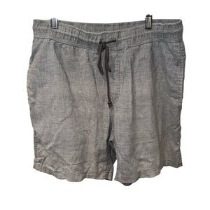 Tentree Joshua Hemp Shorts Pull On Gray Size Medium